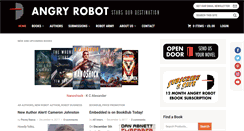 Desktop Screenshot of angryrobotbooks.com